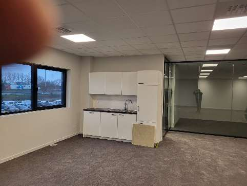 Kantoorrenovatie in industriehal, Antwerpen